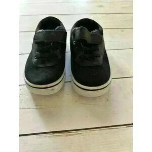 Navig8 Toddler 6 Black & White Strap Sneaker